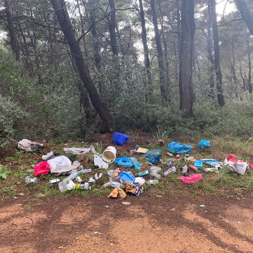 Διάσημος Έλληνας ηθοποιός και συγγραφέας καθάρισε το δάσος στη Νέα Ερυθραία! Φωτογραφίες