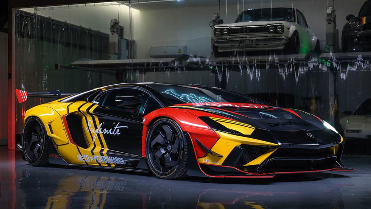 Μια Lamborghini Aventador για ιδιαίτερα γούστα