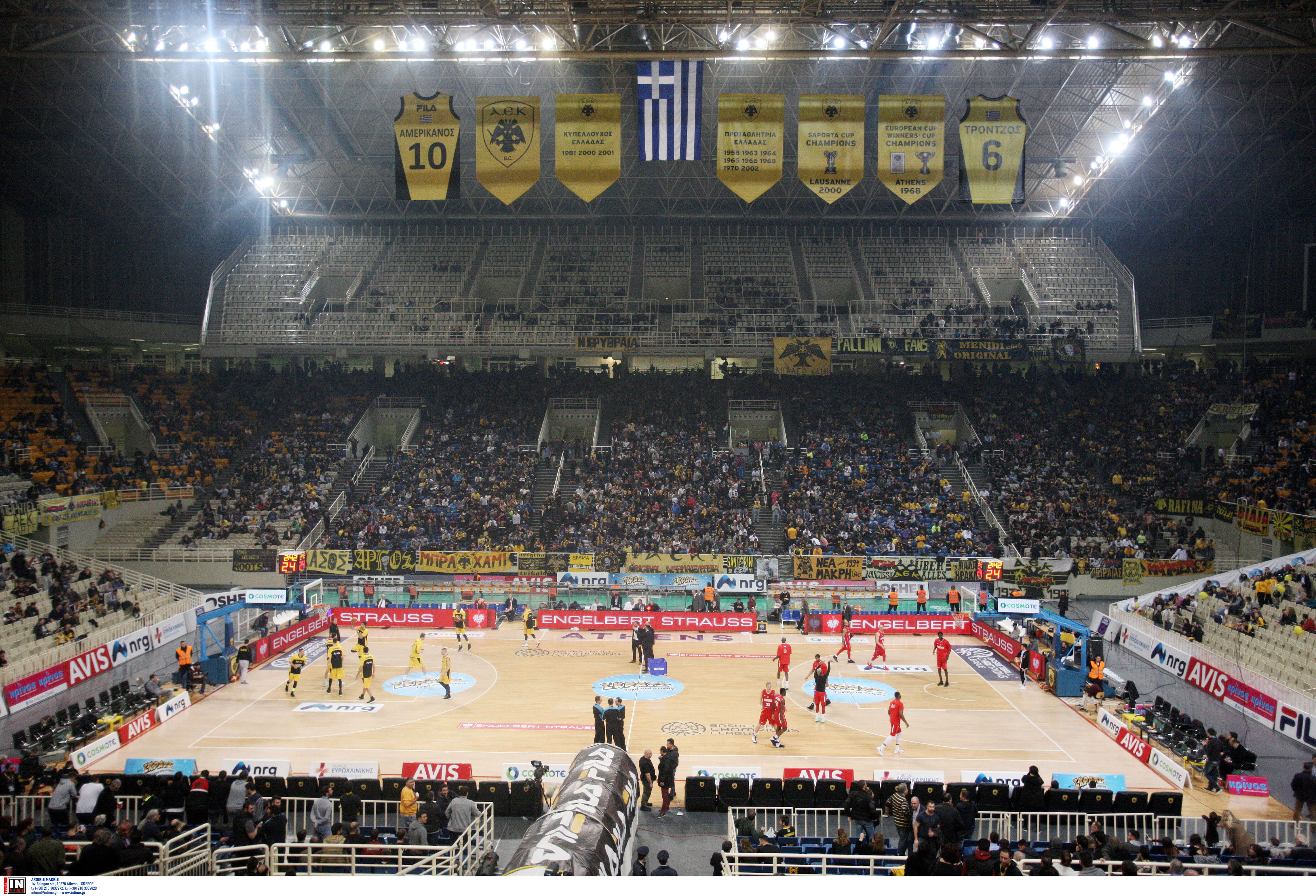 Η ΑΕΚ θέλει το Final-8 του Basketball Champions League στο ΟΑΚΑ και με κόσμο