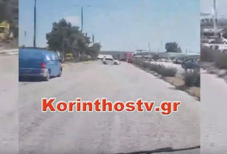 Κόρινθος: Διαπίστωσε ότι οδηγούσε ανάποδα στην εθνική οδό και πήρε αυτή την απόφαση – video