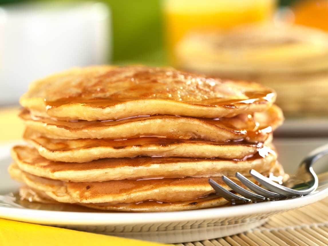 Λαχταριστά σαρακοστιανά pancakes με ταχίνι!
