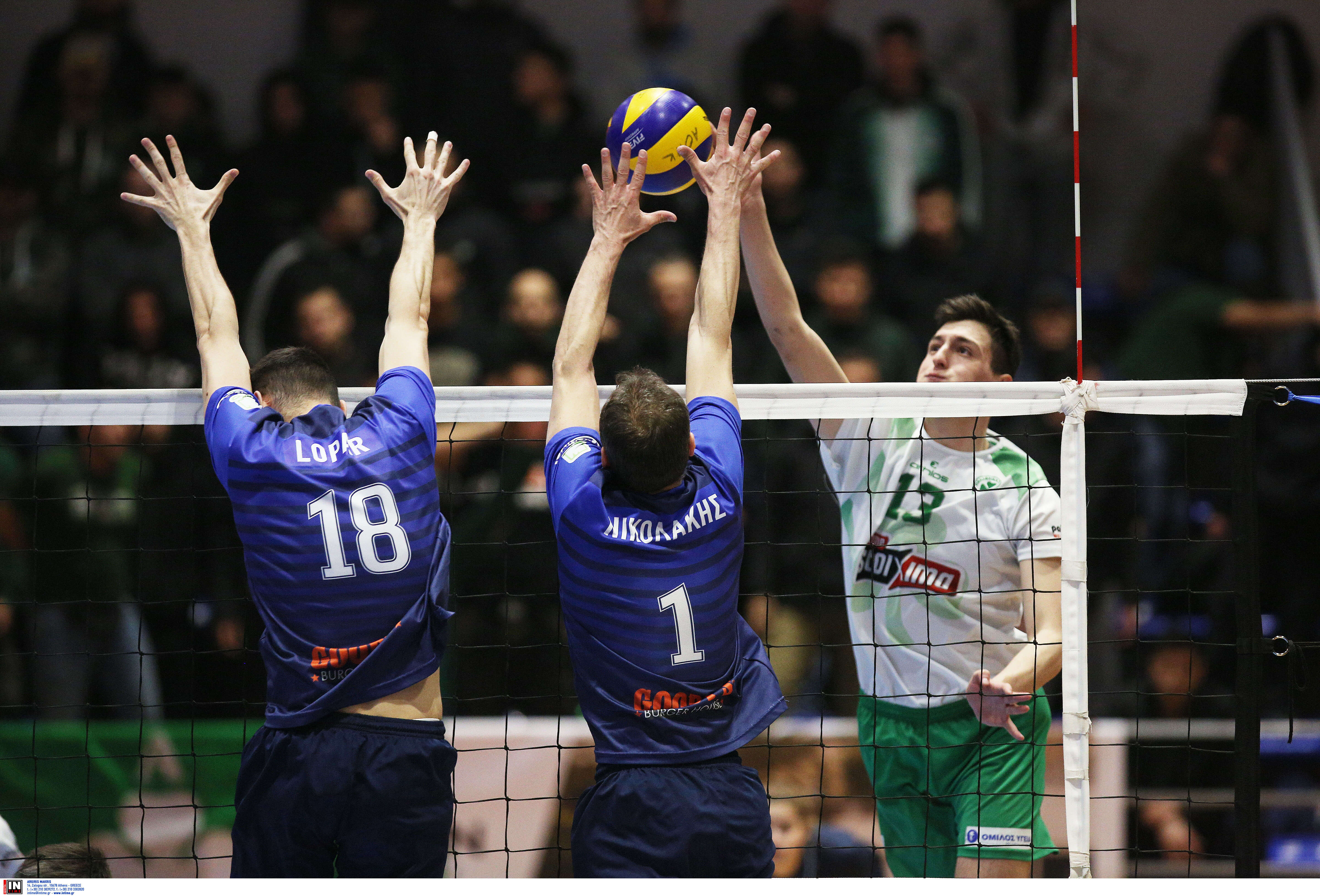 Volley League: Τα ζευγάρια και το πρόγραμμα των πλέι οφ και πλέι άουτ