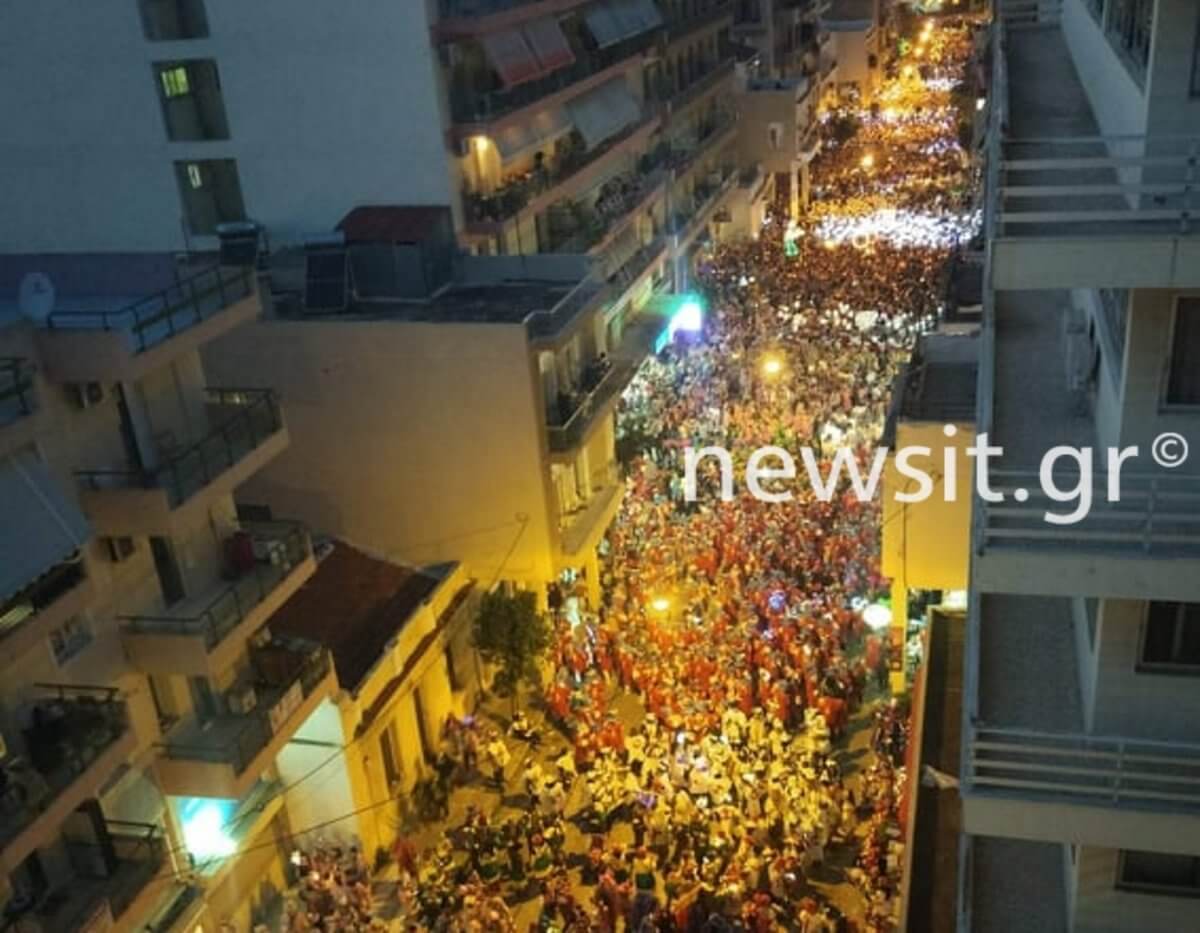 Πατρινό Καρναβάλι: Χαμός στην νυχτερινή παρέλαση! video