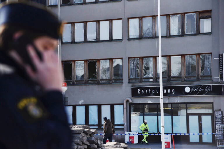 Ισχυρή έκρηξη στην Στοκχόλμη! Πολλοί τραυματίες!