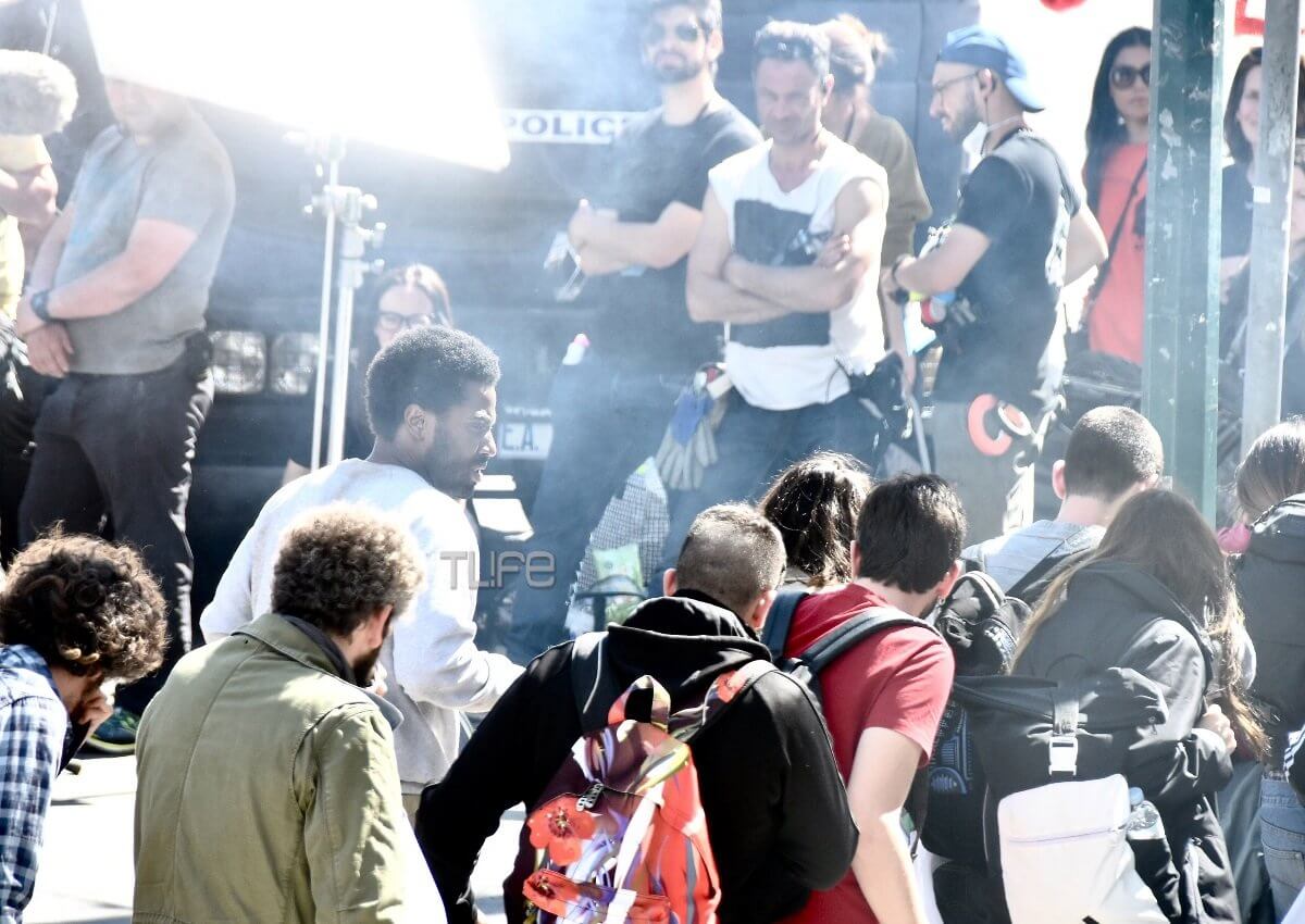 Λάμψη αστέρων στο κέντρο της Αθήνας: Το TLIFE στα γυρίσματα της χολιγουντιανής ταινίας «Born To Be Murdered»! (pics)