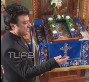 Απίστευτο βίντεο! Ο Βασίλης Τερλέγκας ψέλνει το «Υπερμάχω» με κλαρίνο σε εκκλησία!