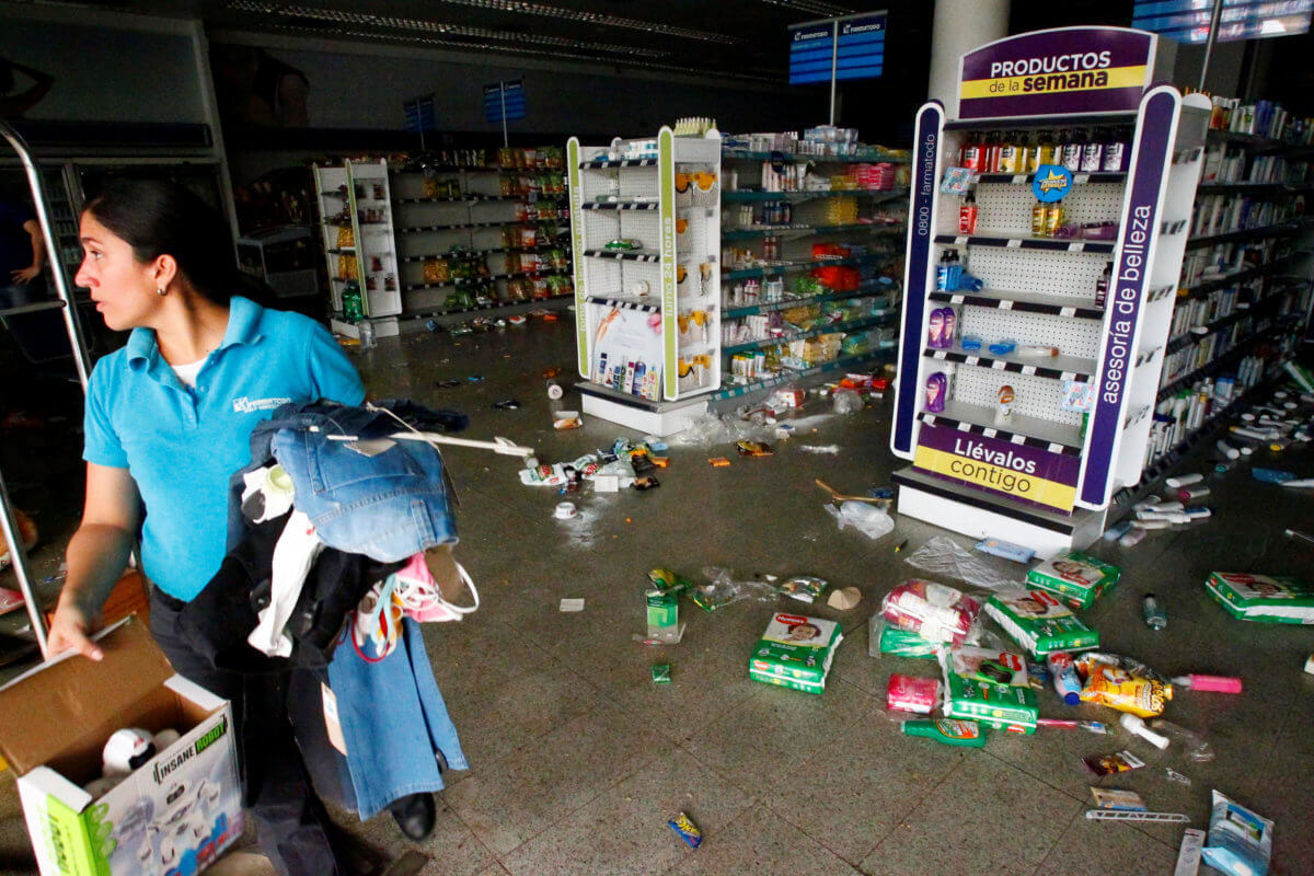 Βενεζουέλα: Πάνω από 300 συλλήψεις για λεηλασίες όταν δεν είχε ρεύμα