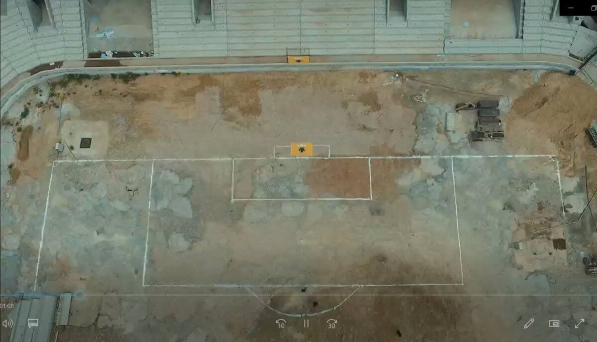 Γήπεδο ΑΕΚ: Οριοθετήθηκε ο αγωνιστικός χώρος της “Αγιά – Σοφιάς”! pic
