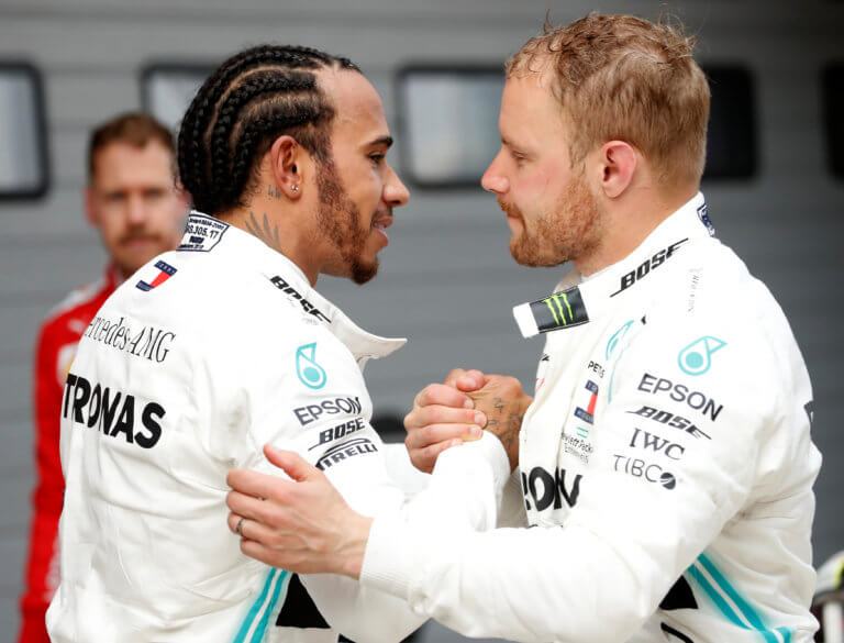 Formula 1: Νέο πάρτι από τη Mercedes! Πρώτος ο Μπότας, δεύτερος ο Χάμιλτον [pic]