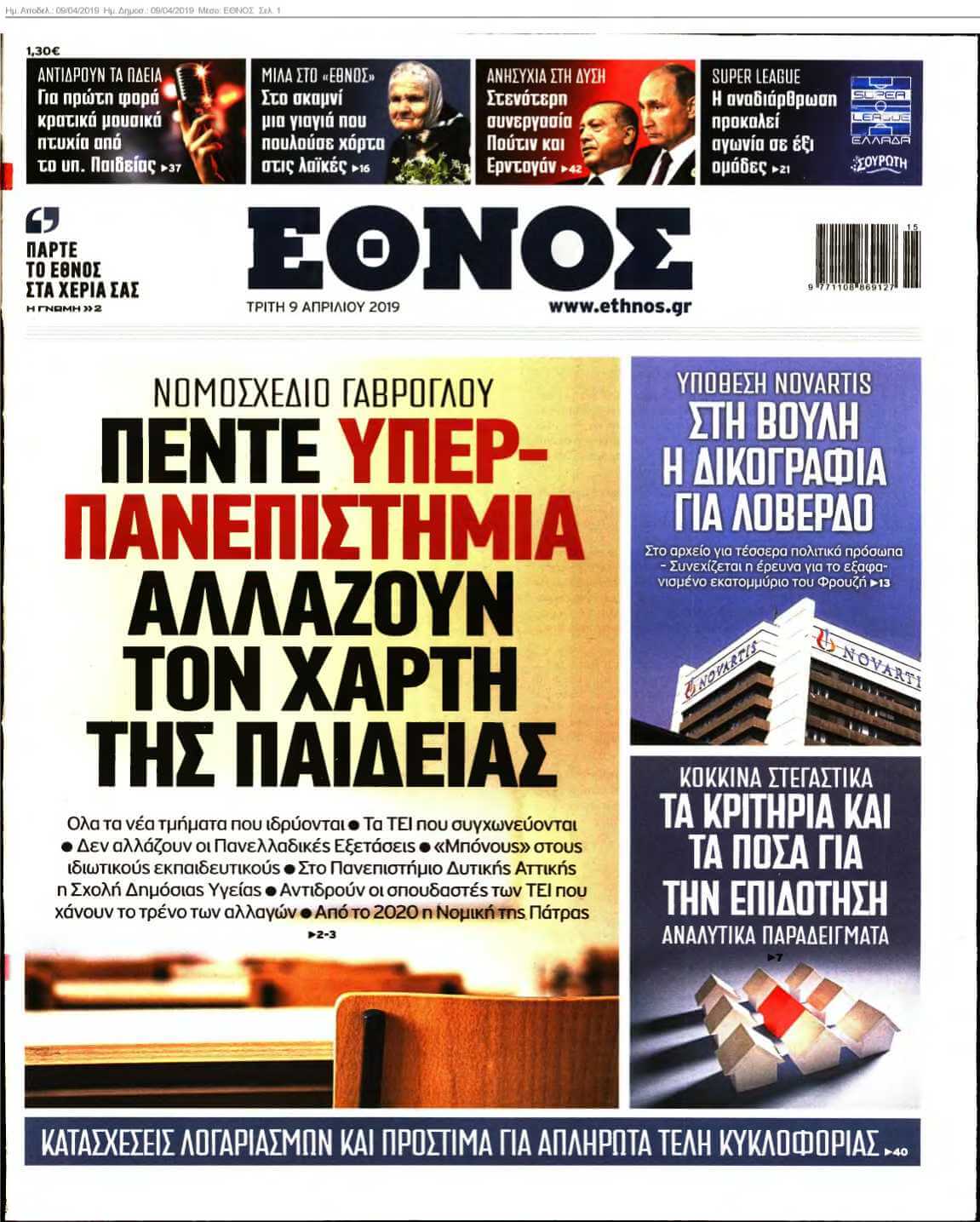 ΕΘΝΟΣ 09-04-2019