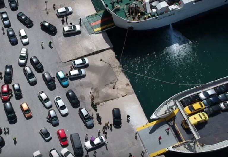 Απίστευτα πλάνα της πασχαλινής εξόδου από drone στο λιμάνι της Ηγουμενίτσας! video
