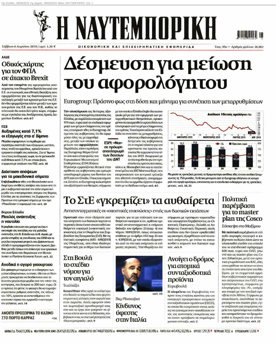 ΝΑΥΤΕΜΠΟΡΙΚΗ 06-04-2019