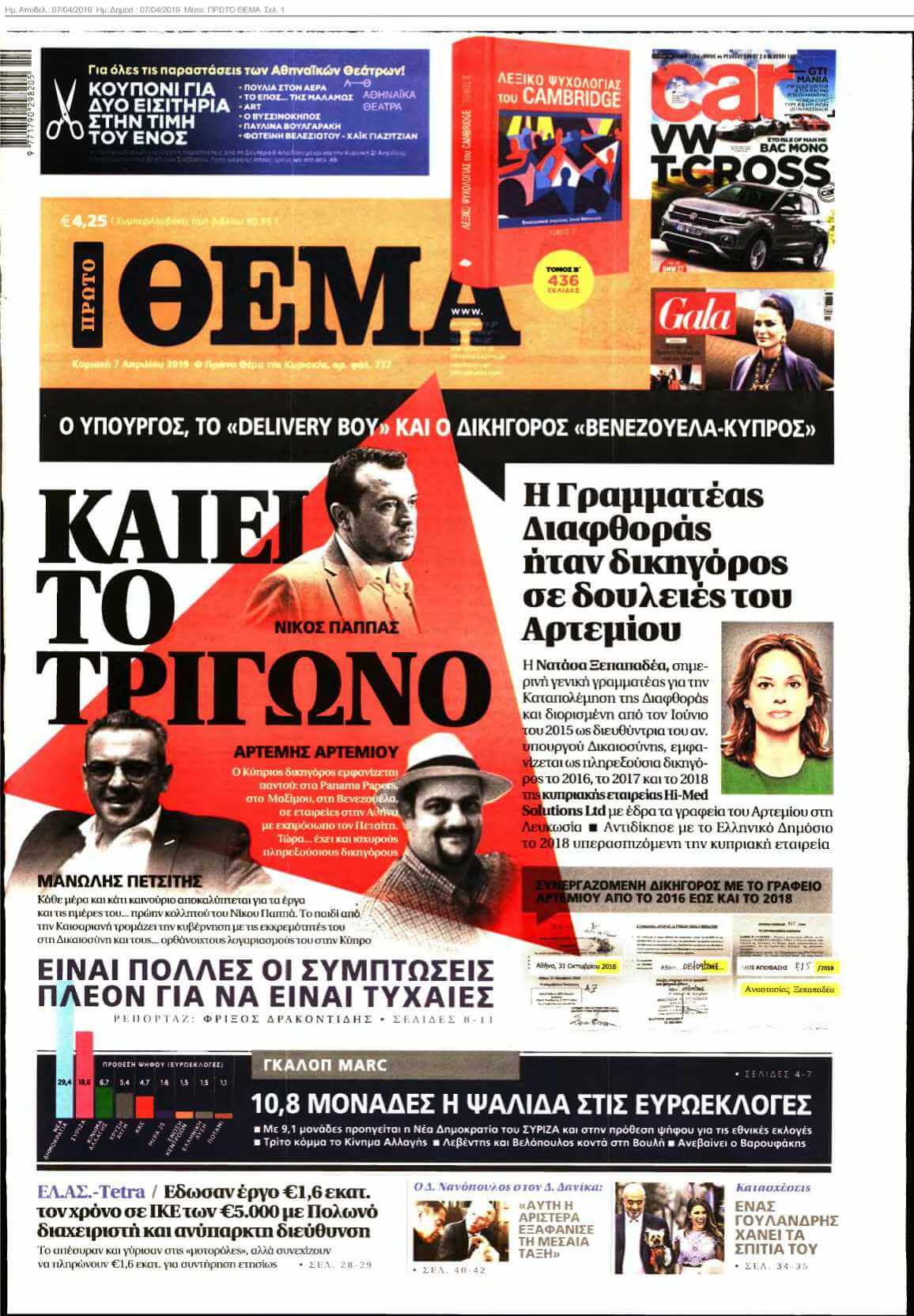 ΠΡΩΤΟ ΘΕΜΑ 07-04-2019