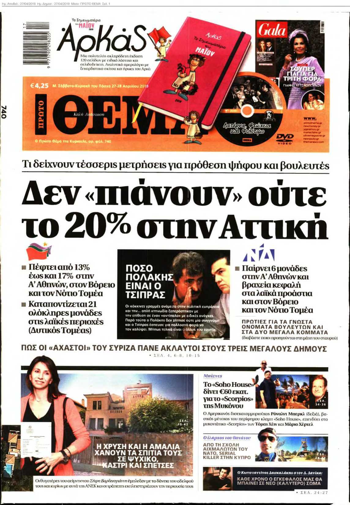 ΠΡΩΤΟ ΘΕΜΑ 27-04-2019