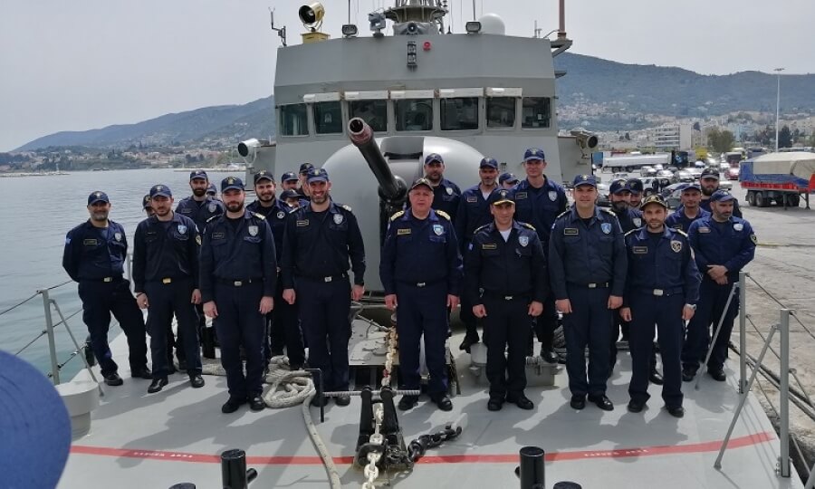 Ηχηρό και συμβολικό “παρών” έδωσε ο Αρχηγός Στόλου Πολεμικού Ναυτικού στη Λέσβο!