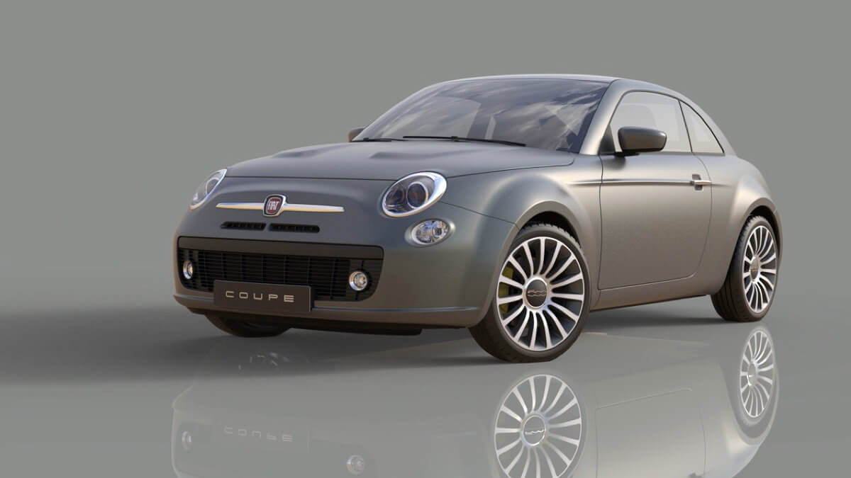 Τι θα λέγατε για ένα FIAT 500 κουπέ; [pics]
