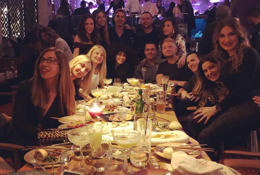 Σκορδά – Χρουσαλά – Καλομοίρα: Διασκέδασαν μέχρι το πρωί στα γενέθλια διάσημου φίλου τους! [pics,video]