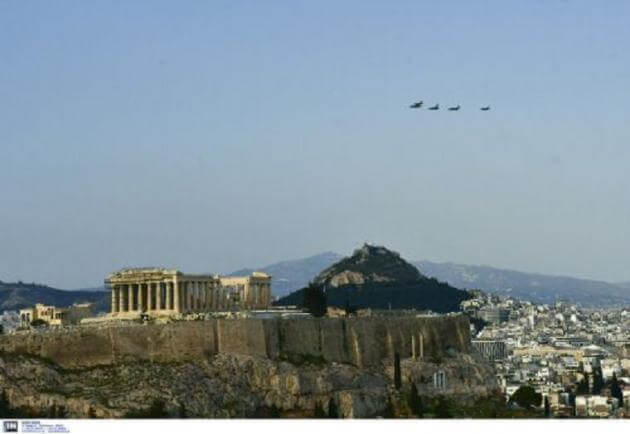 Ηνίοχος 2019: Τράνταξαν τους αιθέρες πάνω από την Ακρόπολη τα μαχητικά! [pics]