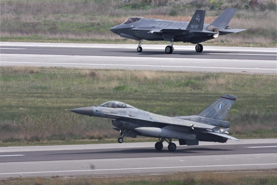 ΗΝΙΟΧΟΣ-2019: Σήμερα ξεκινά η άσκηση όπου τα ελληνικά μαχητικά θα “τσεκάρουν” τα stealth μαχητικά F-35! [pics]