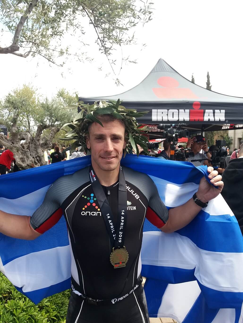 Στο βάθρο των νικητών του Ironman 70.3 Greece, Costa Navarino o OΠΑΠ Champion Γρηγόρης Σουβατζόγλου