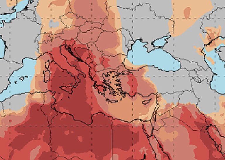 Χαμένοι στην σκόνη όλη τη Μεγάλη Εβδομάδα! - Αποπνικτική ατμόσφαιρα σε συνδυασμό με τις πολύ υψηλές θερμοκρασίες