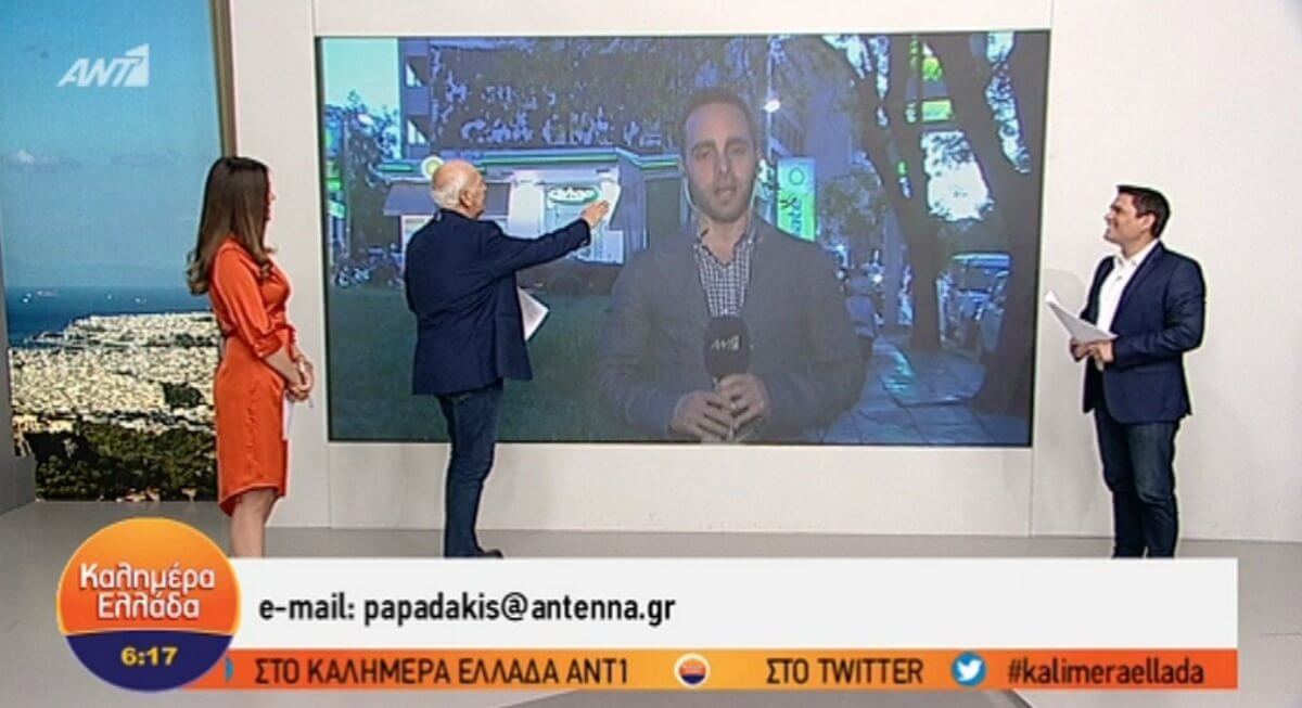 Απίθανο σκηνικό στη ζωντανή σύνδεση! Δεν το πίστευε ο Γιώργος Παπαδάκης! “Χριστός Ανέστη”!