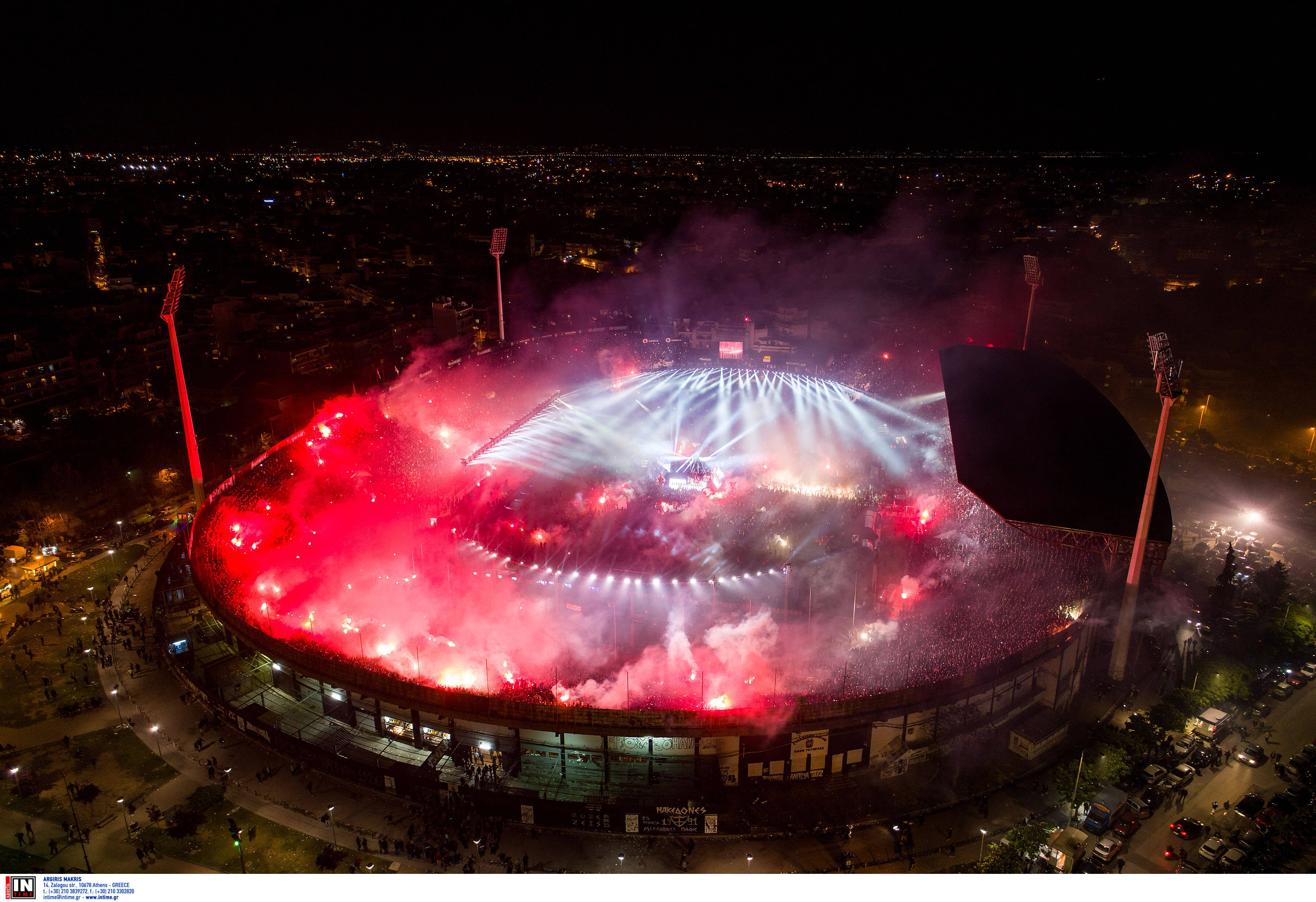 ΠΑΟΚ: Η φιέστα από ψηλά! “Κάπως έτσι μας καμάρωναν τα αδέρφια μας” – video