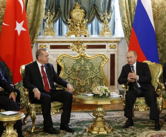 Εκθειάζει τη συνεργασία Ρωσίας – Τουρκίας ο Πούτιν
