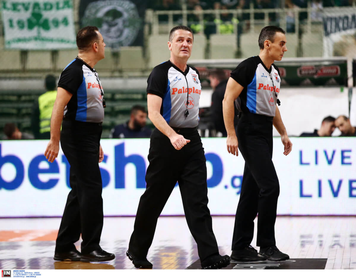 Basket League: Οι διαιτητές της 24ης αγωνιστικής! Κανονικά το Ολυμπιακός – ΠΑΟΚ