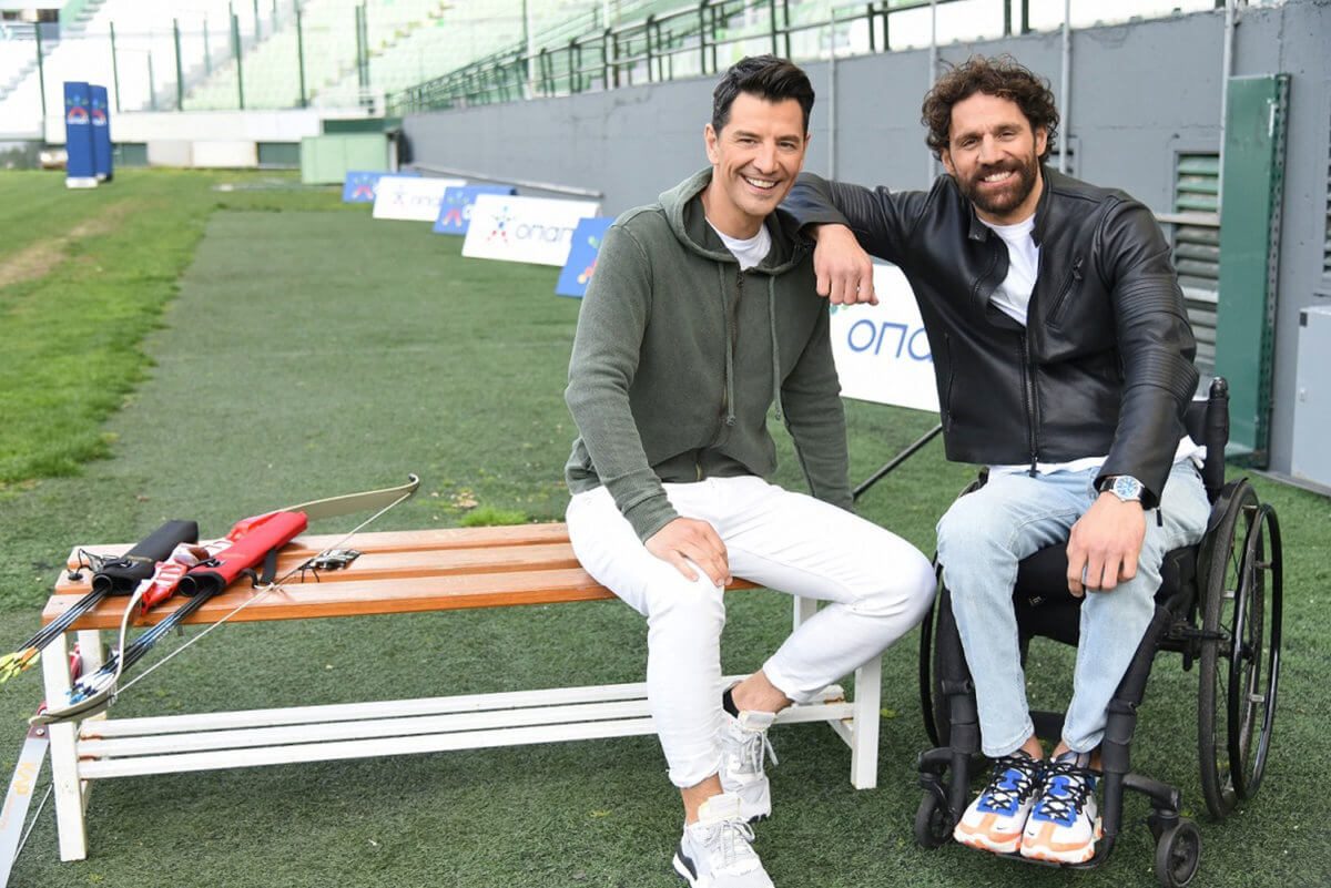 Σάκης Ρουβάς και Αντώνης Τσαπατάκης βάζουν στόχους σε ένα ανατρεπτικό challenge