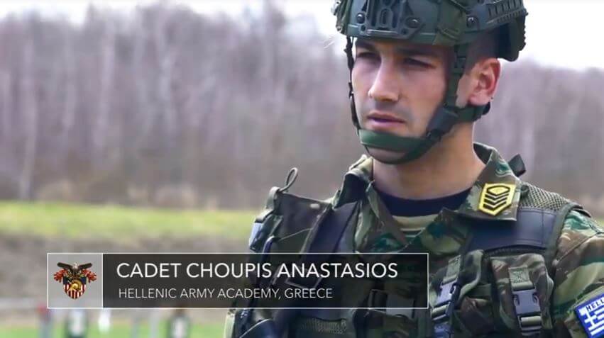 “Μπροστάρηδες” με το εθνόσημο οι Ευέλπιδες στα διεθνή γυμνάσια της Στρατιωτικής Ακαδημίας των ΗΠΑ! [pics,vid]