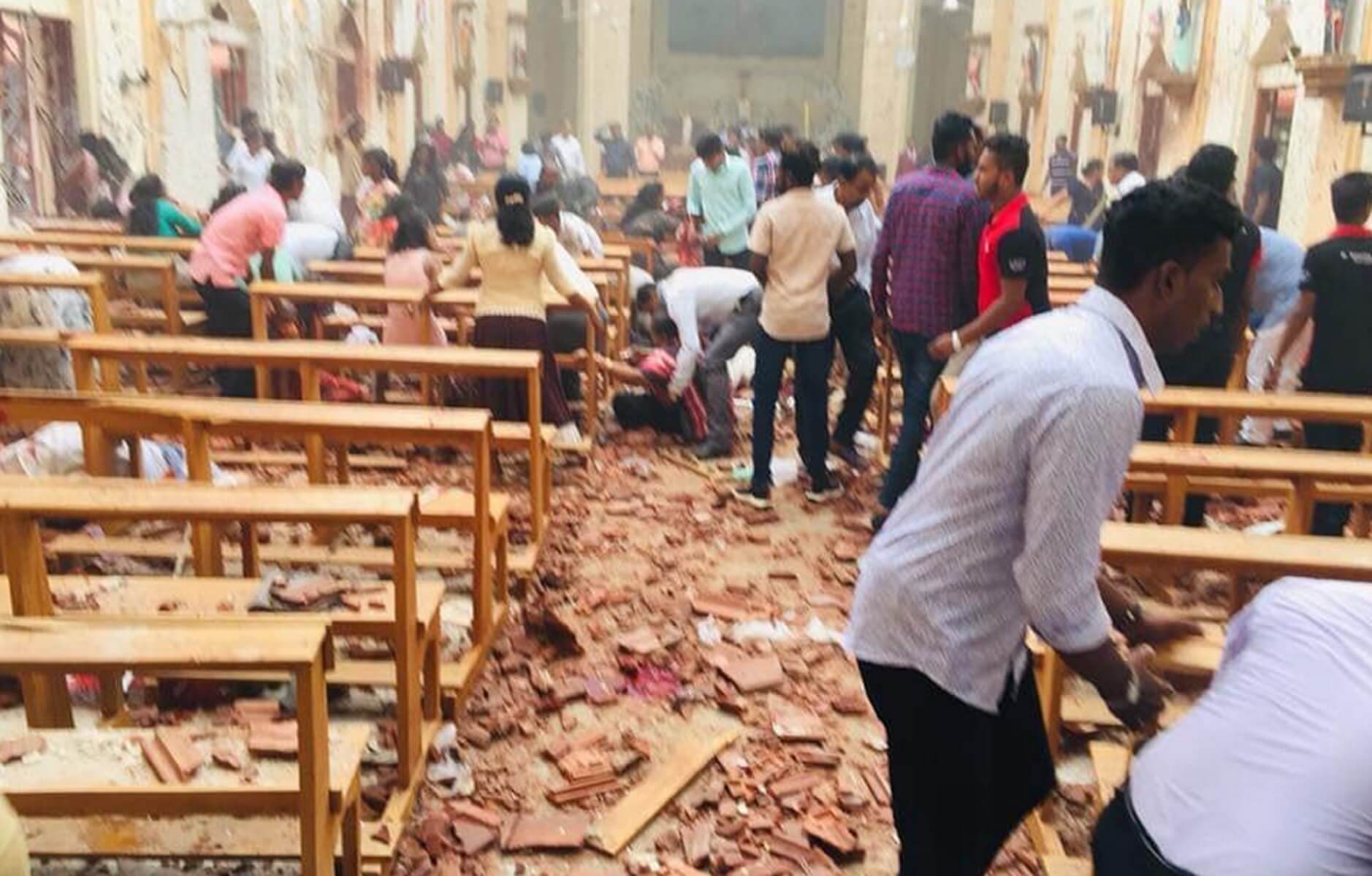 Τρόμος! Βόμβες σε 3 εκκλησίες την ημέρα του Πάσχα των Καθολικών στη Σρι Λάνκα – video