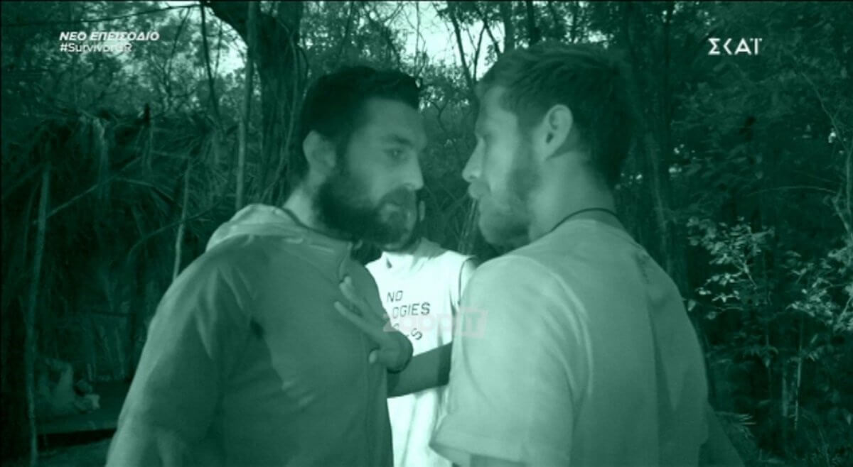 Πρωτοφανές επεισόδιο στο Survivor! Εκτός εαυτού ο Τόνι – Έσπρωξε τον Νίκο και τον έβριζε χυδαία…