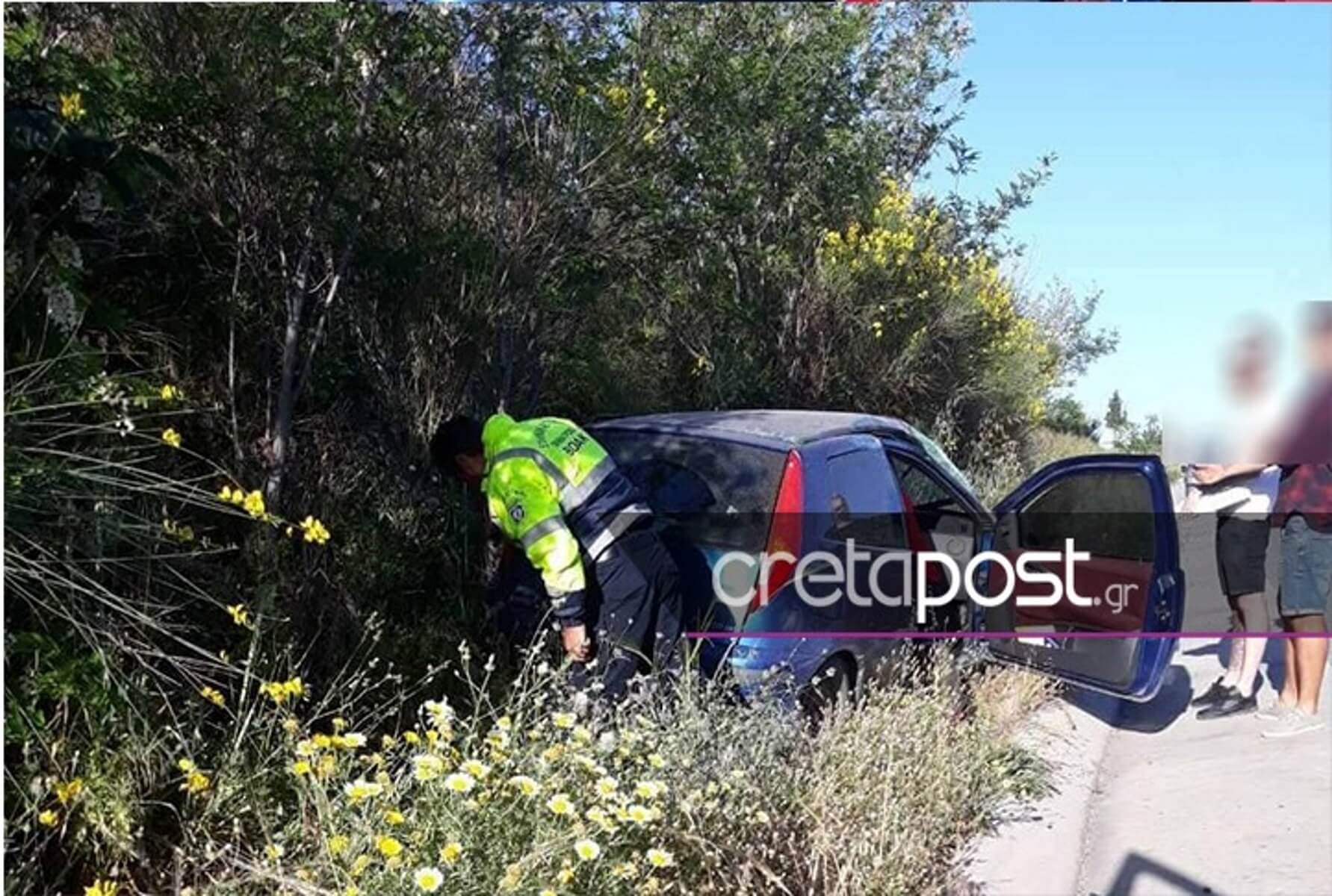 Κρήτη: Αυτοκίνητο τούμπαρε στον ΒΟΑΚ