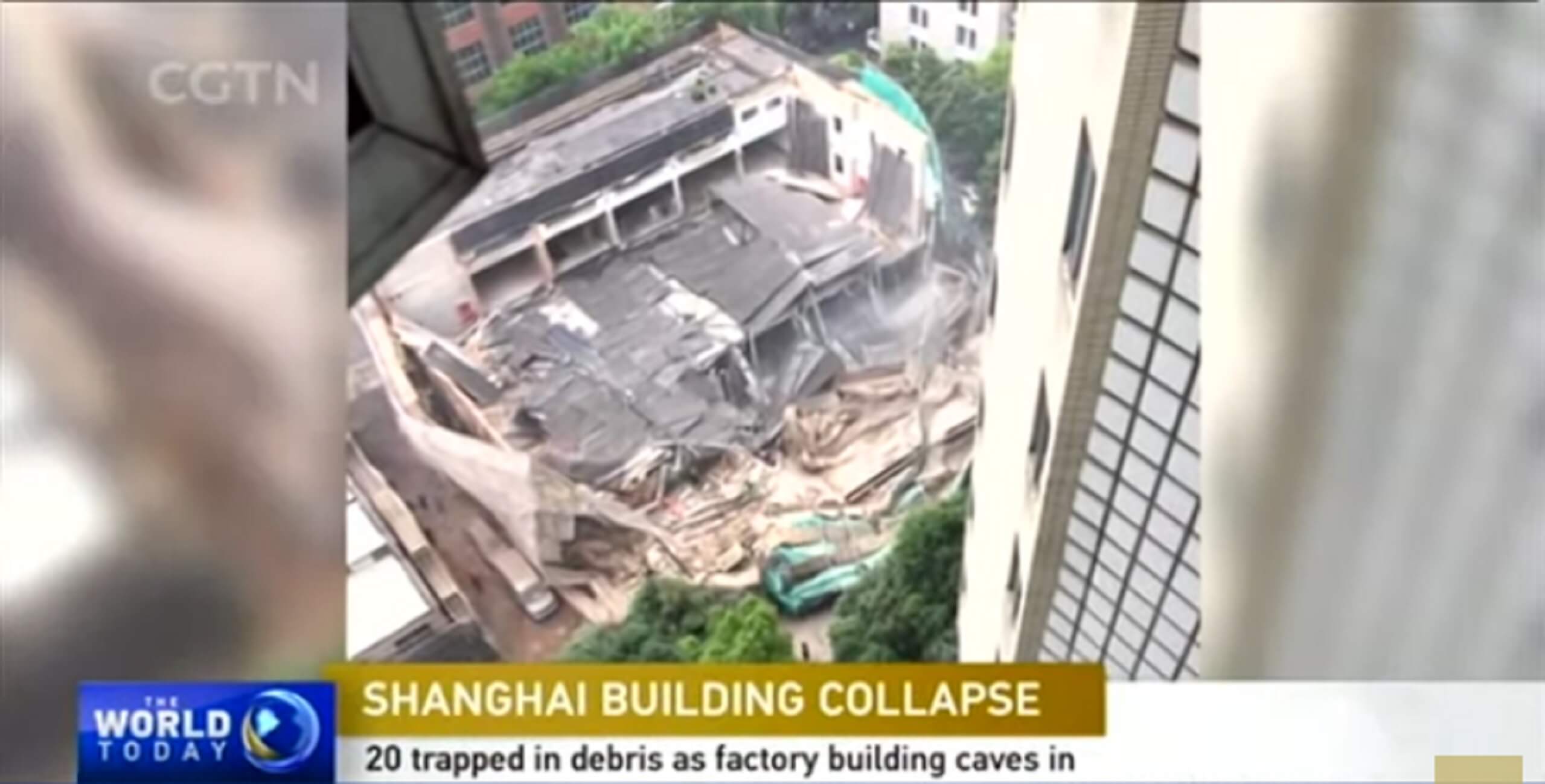 Κίνα: Κατέρρευσε κτίριο – Τουλάχιστον 10 εγκλωβισμένοι – video