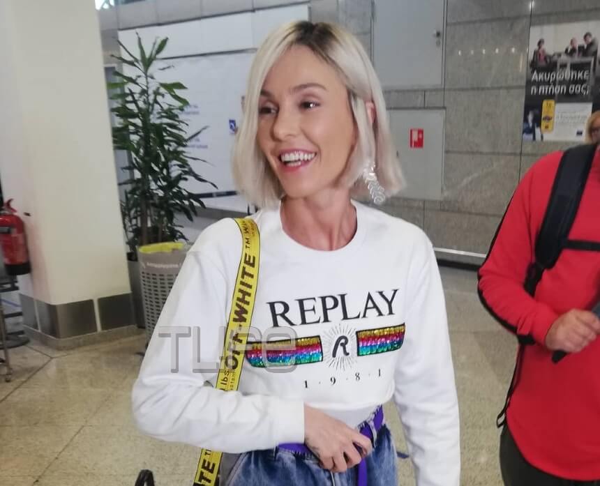 Τάμτα: Αναχωρεί για Τελ Αβίβ! Οι δηλώσεις της στο TLIFE λίγο πριν μπει στο αεροπλάνο [pics,video]