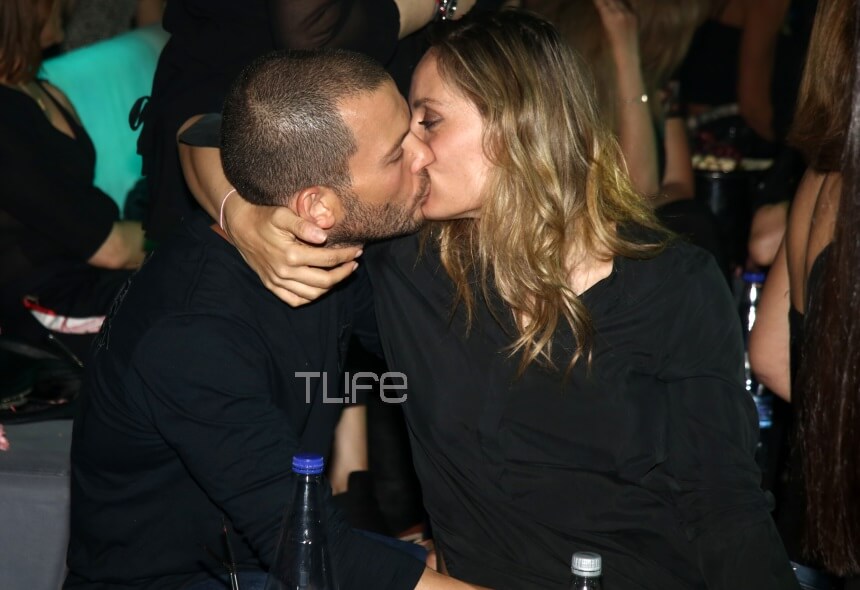 Ελεονώρα Μελέτη – Θοδωρής Μαροσούλης: Τα καυτά φιλιά τους σε βραδινή έξοδο! Φωτογραφίες