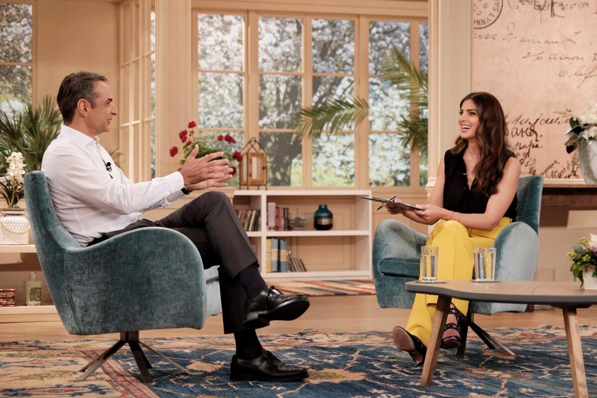 Τι τηλεθέαση έκανε ο Κυριάκος Μητσοτάκης στη Σταματίνα Τσιμτσιλή;