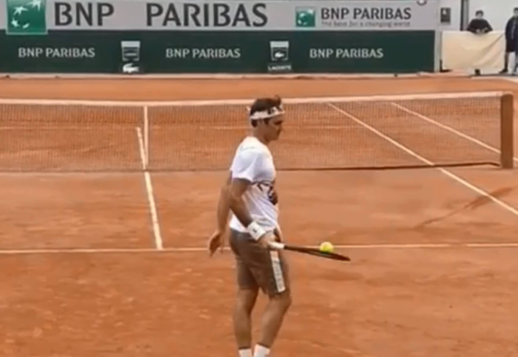 Roland Garros: Απίστευτος Φέντερερ! Κοντρόλ… μεγάλου παίχτη – video