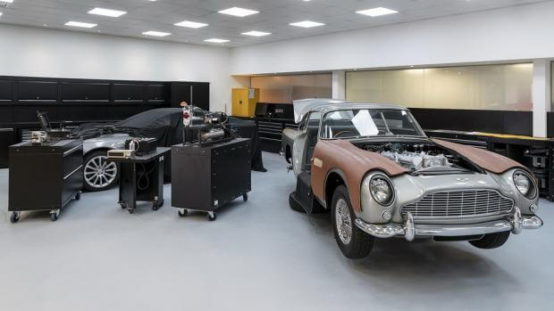 Δείτε τα απίθανα gadgets της νέας Aston Martin του James Bond [vid]
