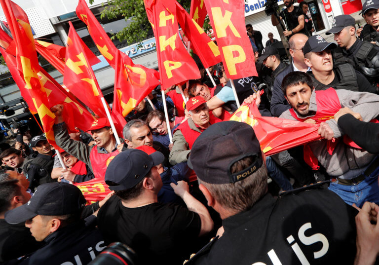 Πρωτομαγιά 2019 – Τουρκία: Συλλήψεις διαδηλωτών στην Πλατεία Ταξίμ