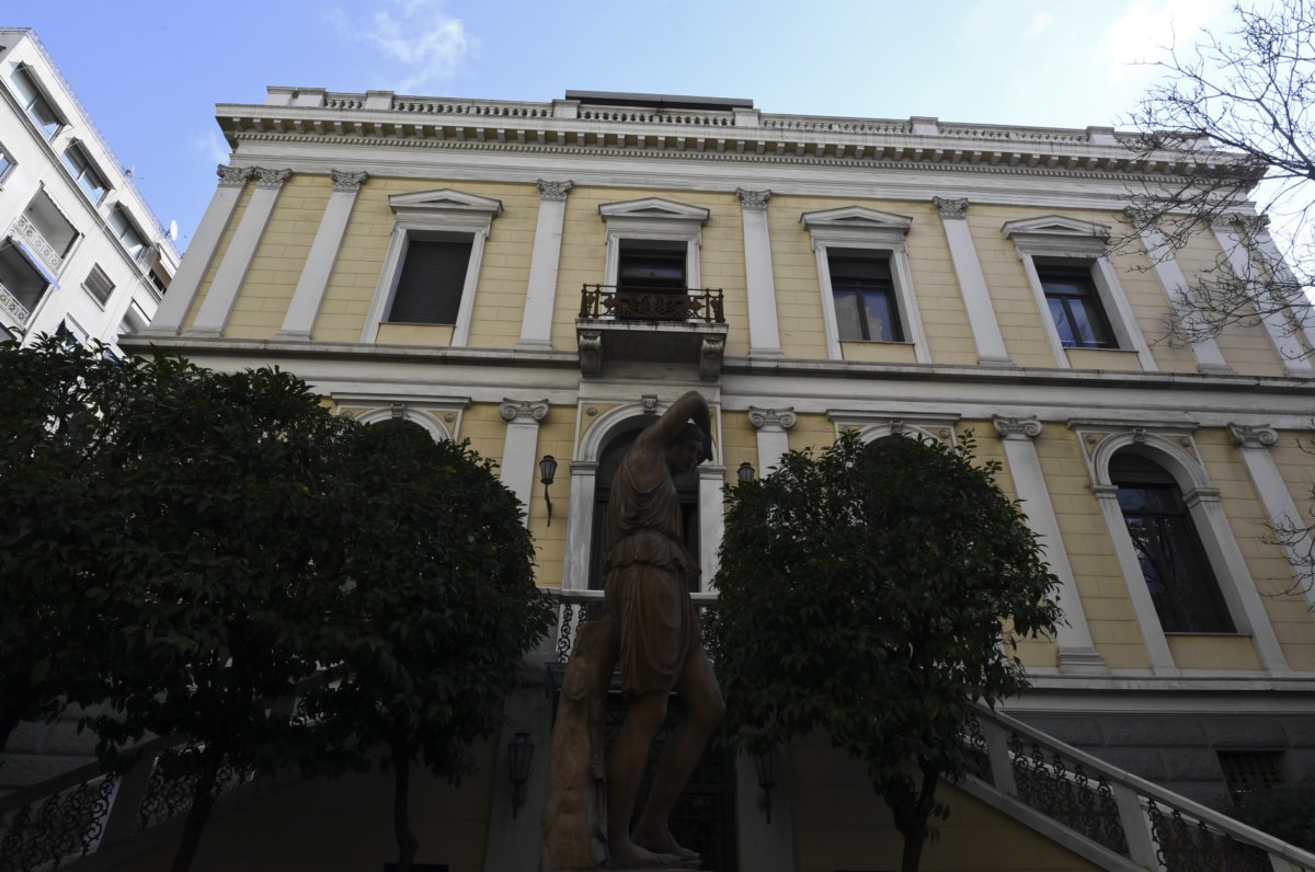 Φωτιά στο Νομισματικό Μουσείο της Αθήνας