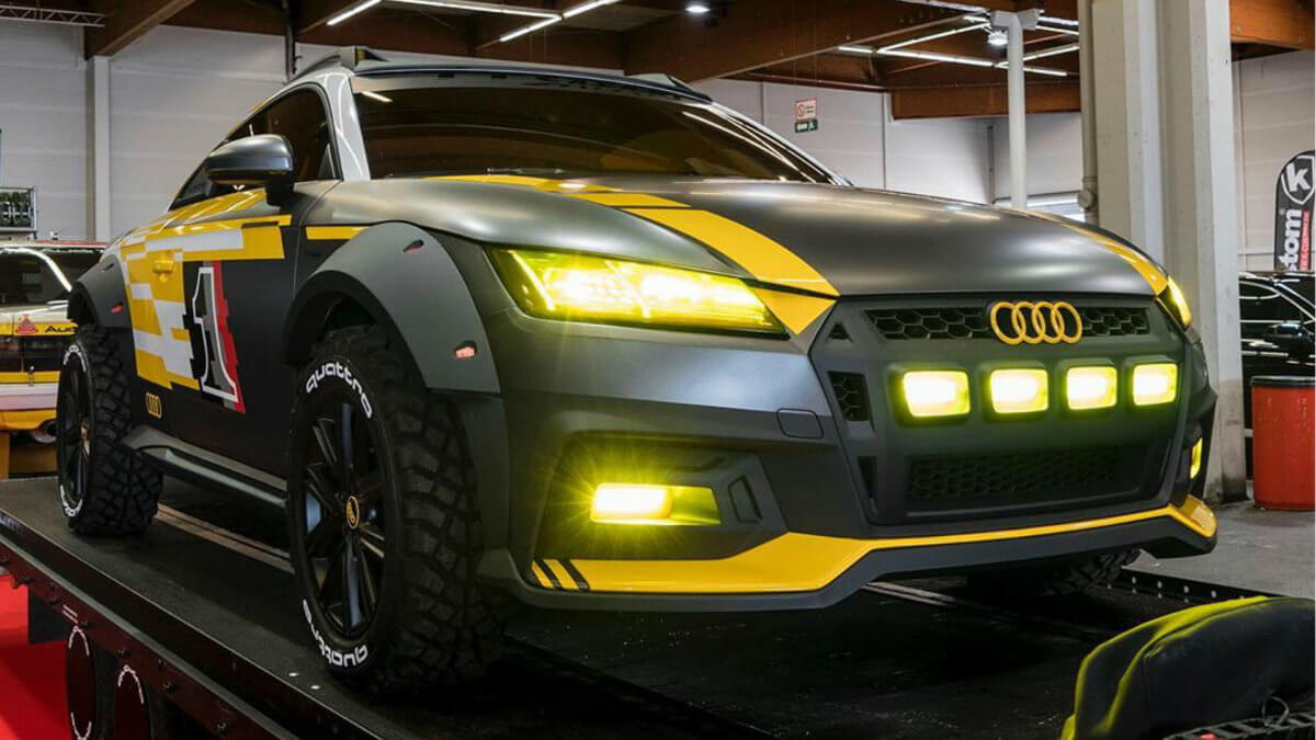 Το Audi TT μεταμορφώνεται σε όχημα εκτός δρόμου! [pics]