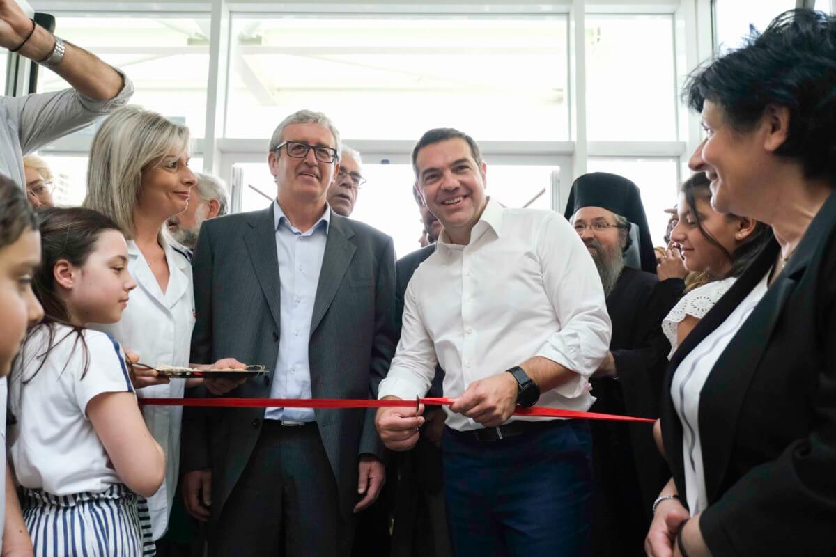 Τσίπρας: Εγκαινίασε το Νοσοκομείο Λευκάδας – video