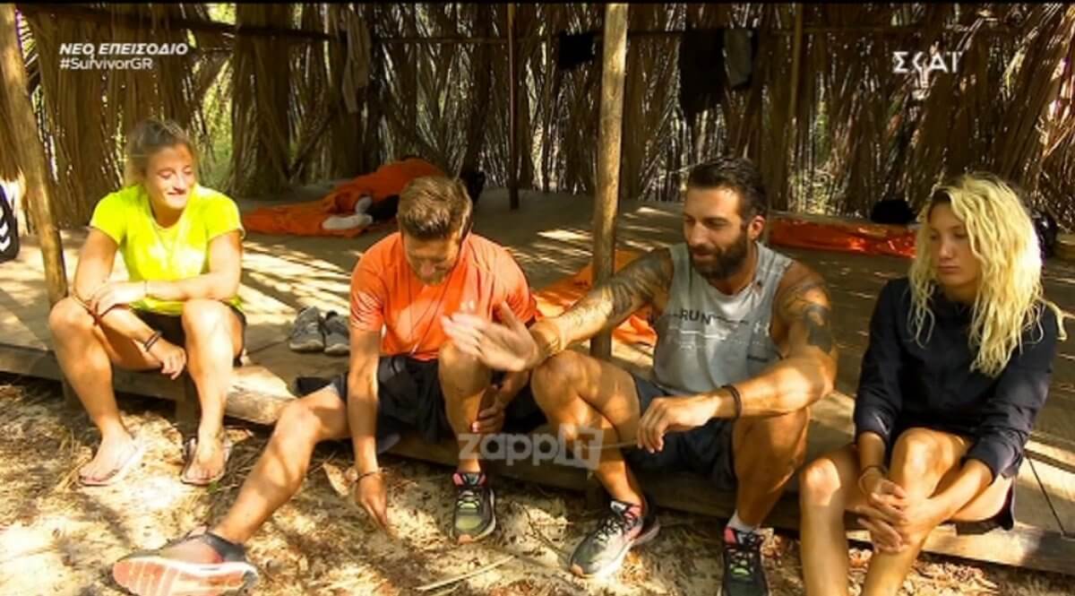 Survivor: Ενοχλημένοι Κυριάκος – Νίκος με την Κατερίνα Δαλάκα! «Μιλάει και προσβάλλει κόσμο…»