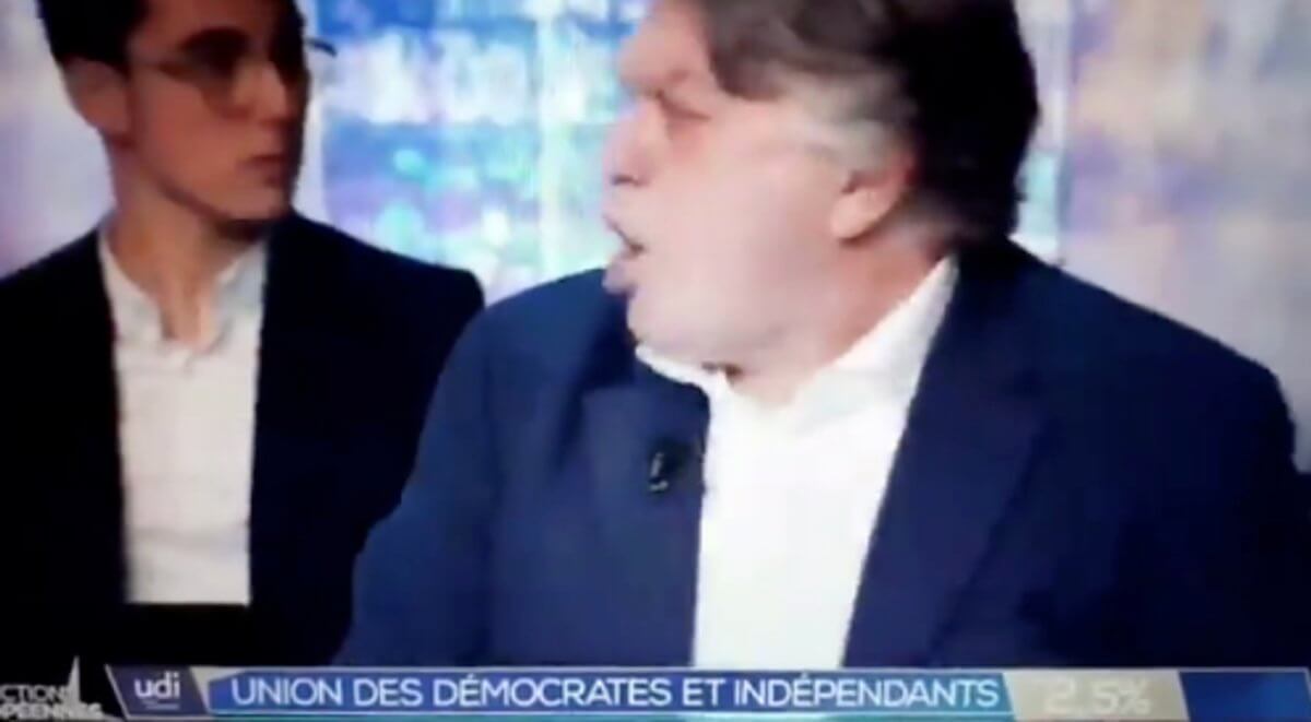 Έπαθε υστερία όταν είδε τα exit poll! [video]