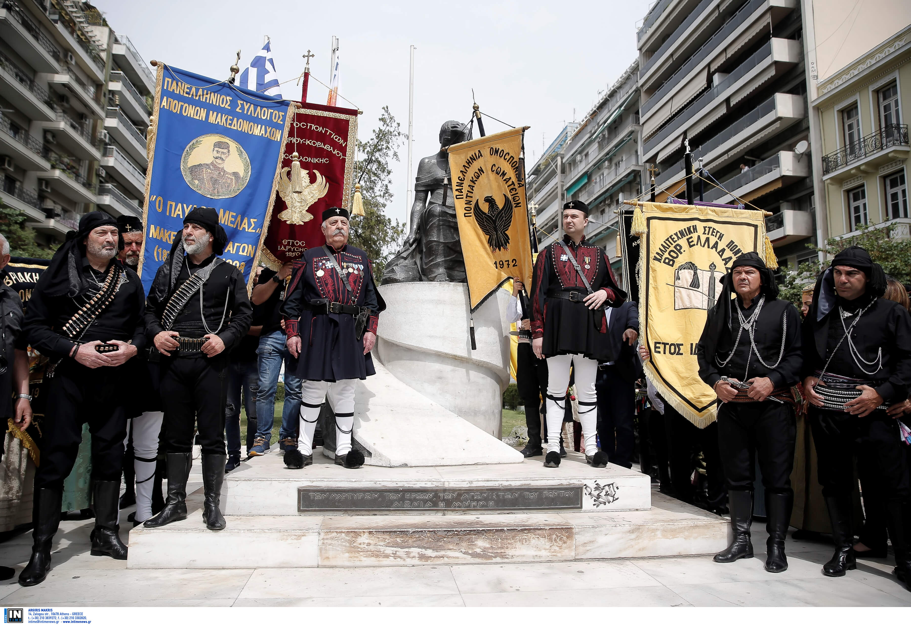 Γενοκτονία Ποντίων: Ανατριχίλα από το μοιρολόι στις εκδηλώσεις μνήμης – “Την πατρίδα μου έχασα”¨[pics, video]