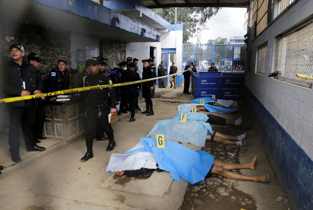 Γουατεμάλα: Τουλάχιστον επτά νεκροί από ανταλλαγή πυρών σε φυλακή [pics]