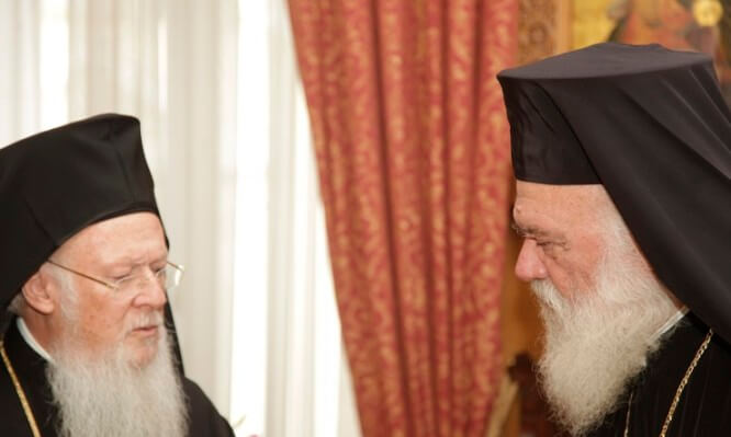 Στην Αθήνα ο Οικουμενικός Πατριάρχης – Συνάντηση με Ιερώνυμο