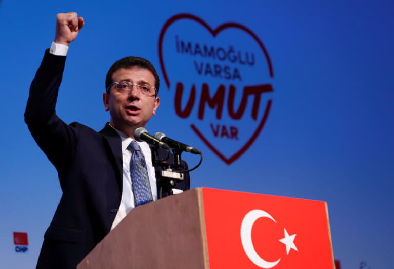 Εκλογές Κωνσταντινούπολη: Κάλεσμα στους πολίτες να αποκαταστήσουν την αδικία έκανε ο Κιλιτσντάρογλου
